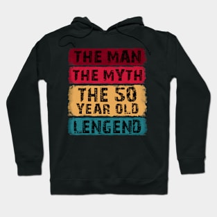 50th Birthday 50 Year Old Gifts Legend Limited Edition Hoodie